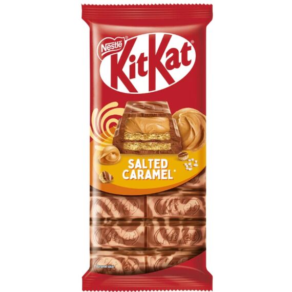 KIT KAT Сiocolata cu caramel sarat 99g