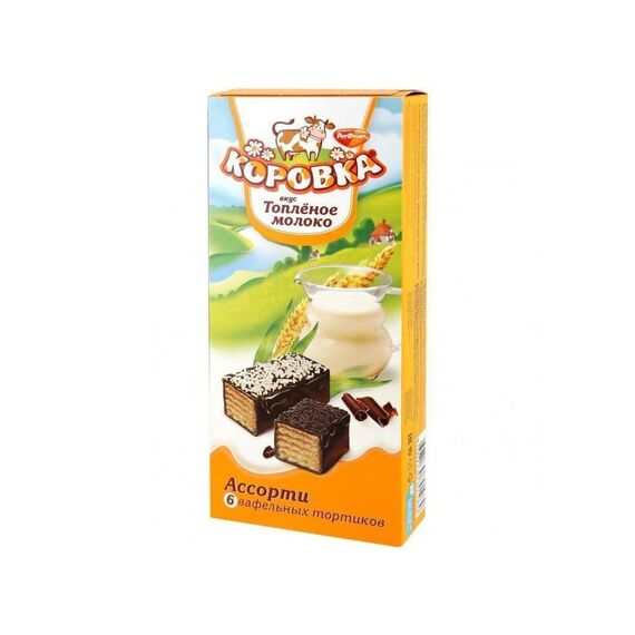 КОРОВКА Torta din vafe asorti 180g