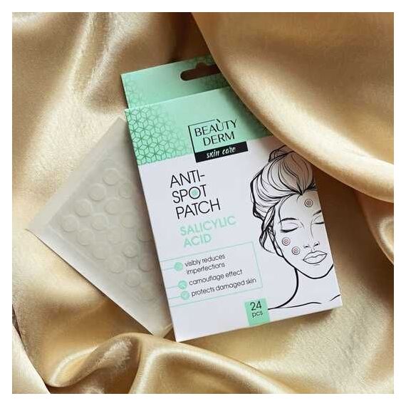 BEAUTYDERM Plasturi pentru acnee 24buc