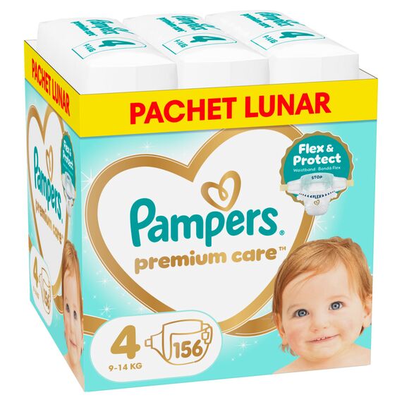 PAMPERS Scutece Premium Maxi 156 (4) 9-14 kg