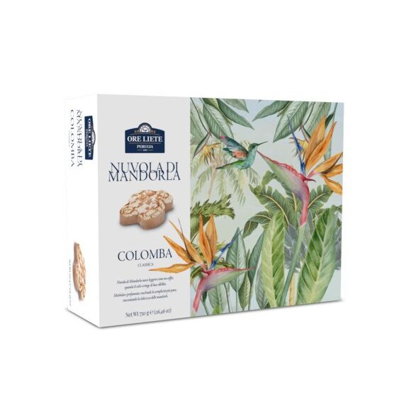 ORE LIETE Panettone Premium Nuvola di Mandorla traditional colomba 750g