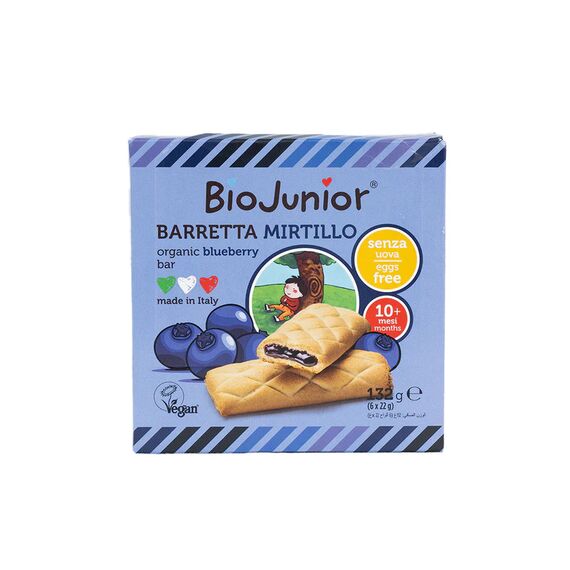 BIOJUNIOR Batonase din griu spelt/afine 132g