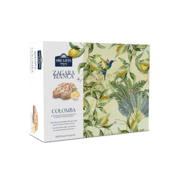 ORE LIETE Panettone cu ciocolata alba si lamie 750g