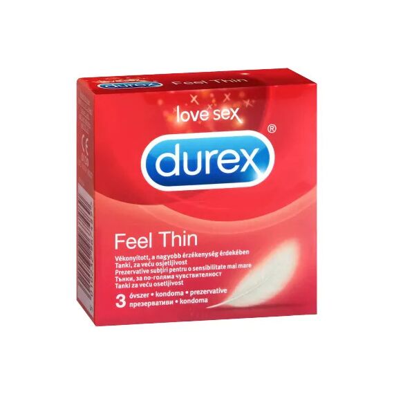 DUREX Prezervative Feel Thin 3buc