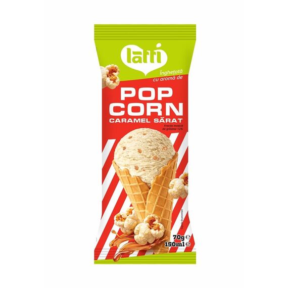 LATTI Inghetata Popcorn-Caramel sarat 70g