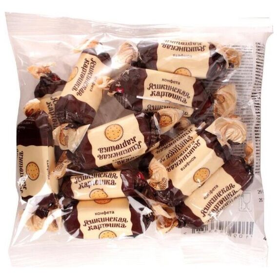 ЯШКИНСКАЯ КАРТОШКА Bomboane cu gust de prajitura 180g