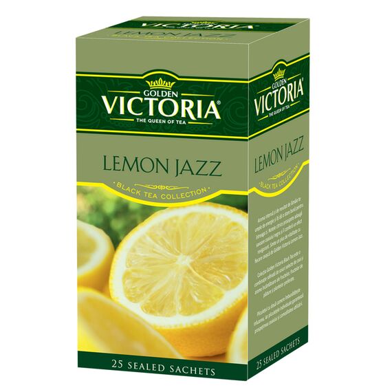 GOLDEN VICTORIA Ceai Lemon Jazz 25p