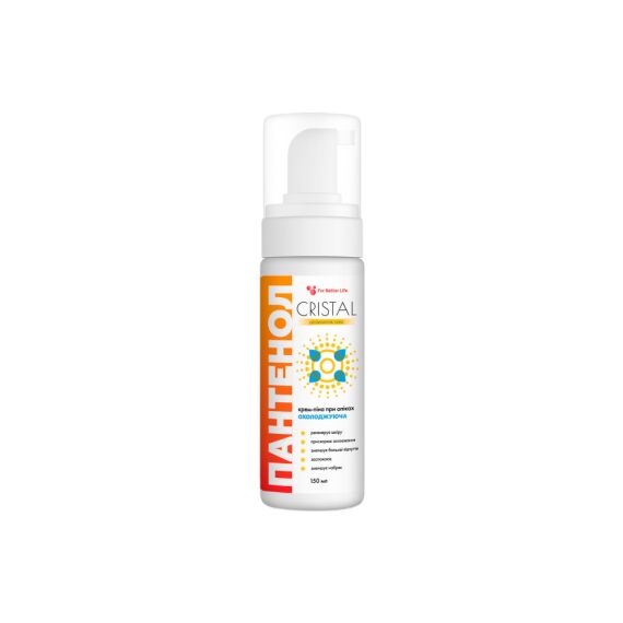 PANTHENOL Spuma racoritoare cu pantenol Cristal 150ml