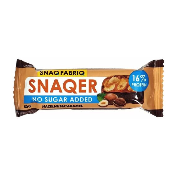 SNAQ FABRIQ Batonas in glazura aluna mare cu caramel 50g