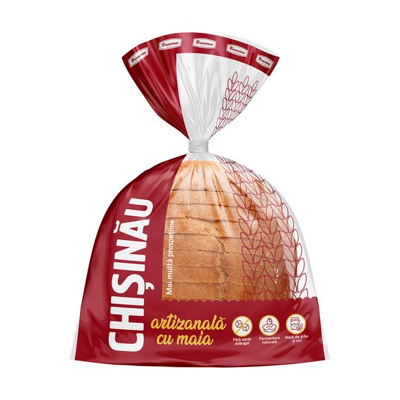 FRANZELUTA Paine CHISINAU artizanala cu maia  550g