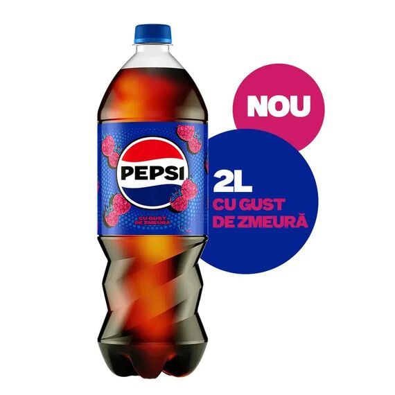 PEPSI Bautura carbogazoasa Zmeura 2l
