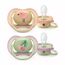 Пустышка Ultra Air из силикона Girl 0-6мес  2 шт AVENT, изображение 3 - linella.md