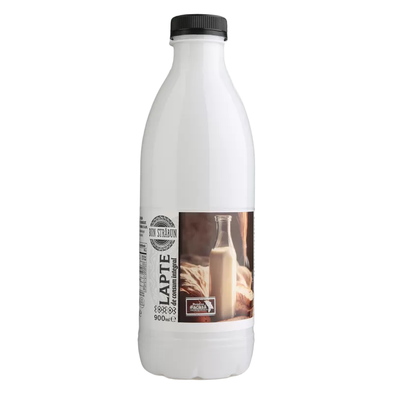 BUN STRABUN Lapte integral 900 ml