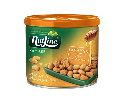 NUTLINE Арахис обжаренный с медом 135г