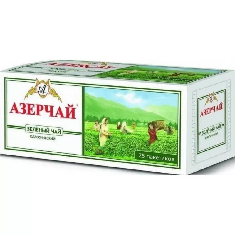 AZERCAY Ceai pliculeț verde classic 25buc