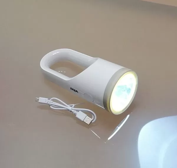 VITO Cordless LED lamp lampas-07 19w+3w 280lm 6000k white-grey