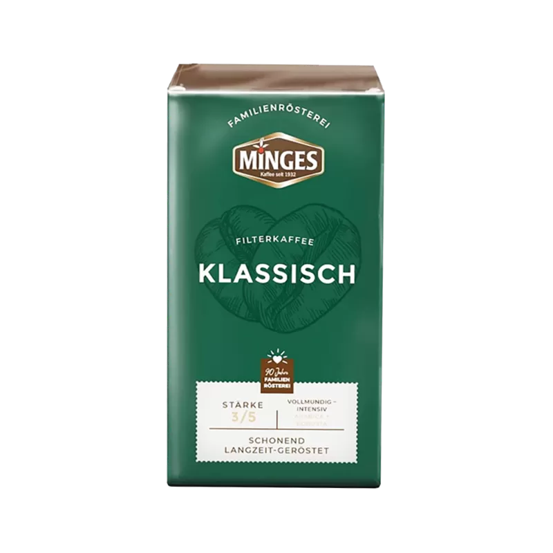 MINGES Cafea macinată Klassisch 500g