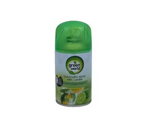 GREEN WORLD Automatic Refill Spray Lime&Orange 250ml