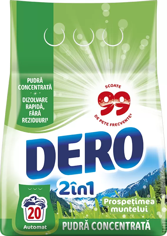 DERO Automatic detergent 2in1 Freshness of the Mountain  20 washes