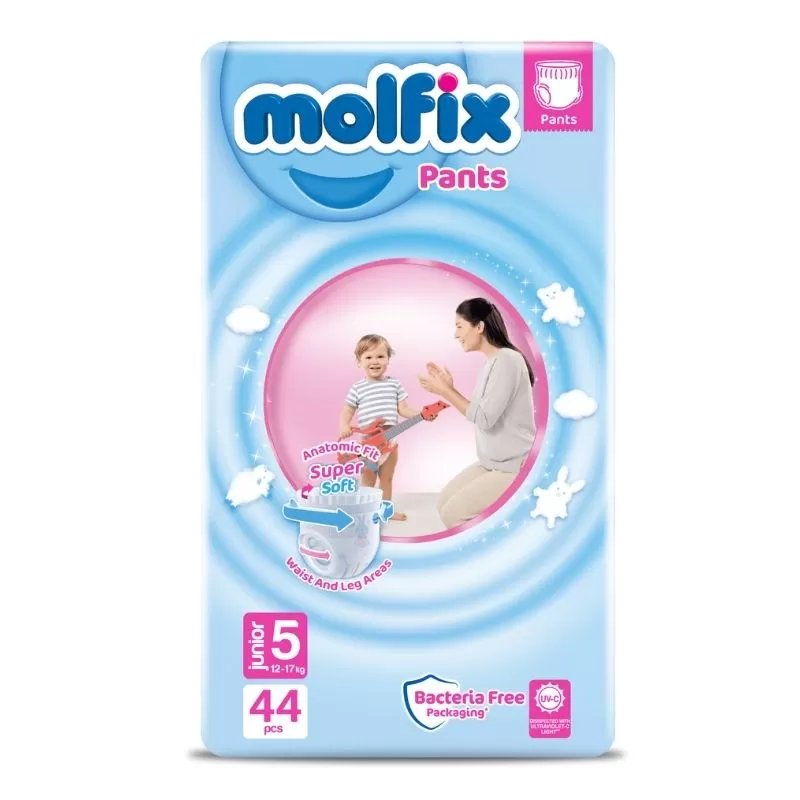 MOLFIX Трусики для детей Нр5 Junior 12-17kg 44 шт