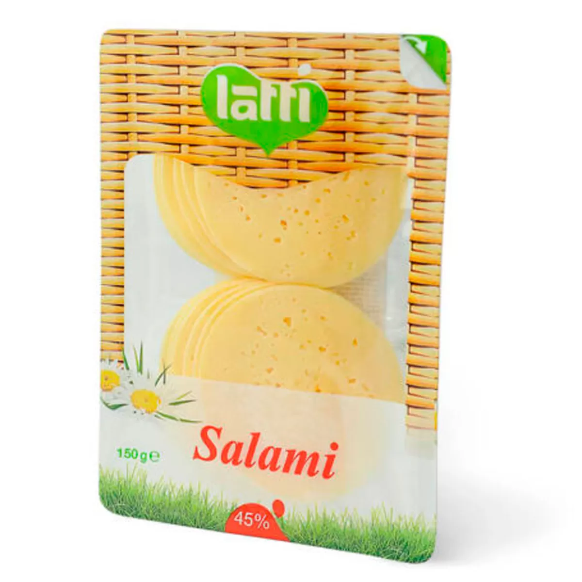 LATTI Нарезанный сыр Салями 150г