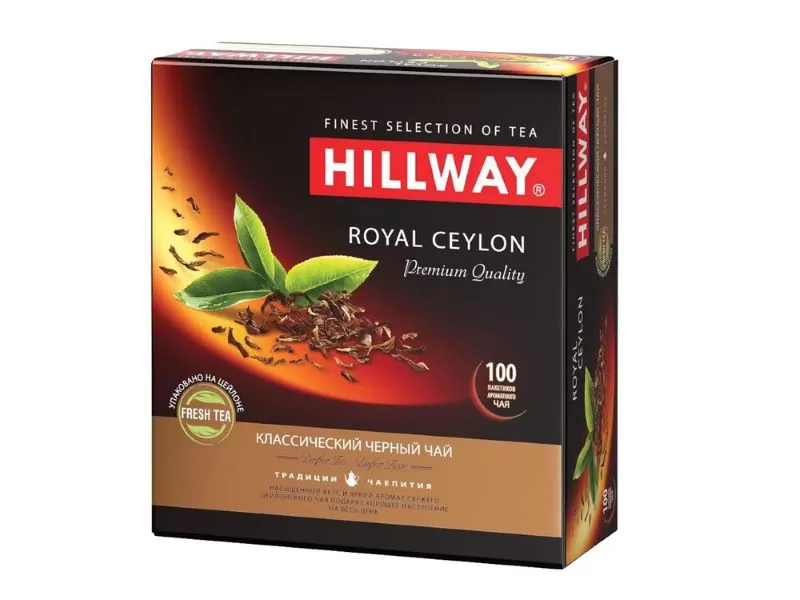 HILLWAY Чай черный Royal Ceylon 100г