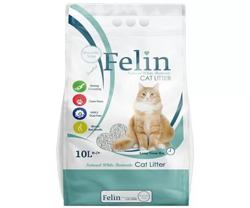 FELIN Наполнитель гигиенический для кошачьего туалета Marseille Soap 10л