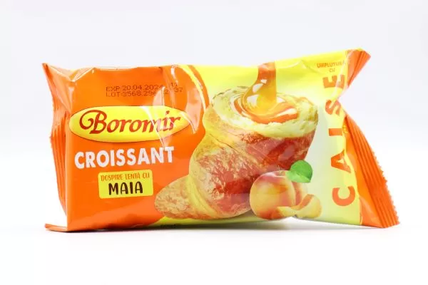 BOROMIR Croissant Umplutura cu Caise 60g