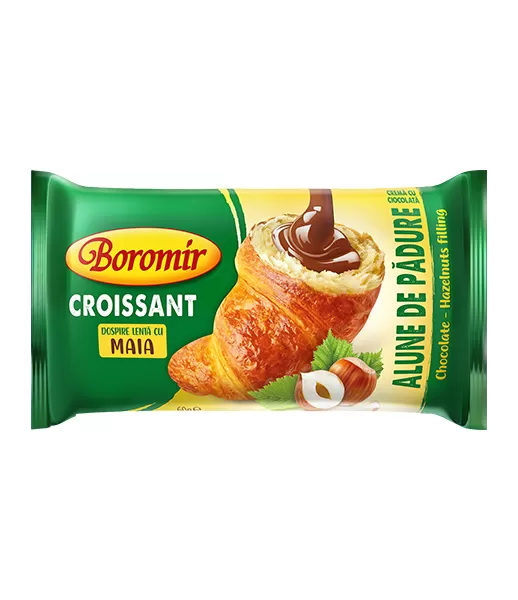 BOROMIR Croissant cream chocolate with hazelnuts 60g