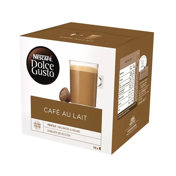 NESCAFE DOLCE GUSTO Coffee with milk 160g (16 cups)
