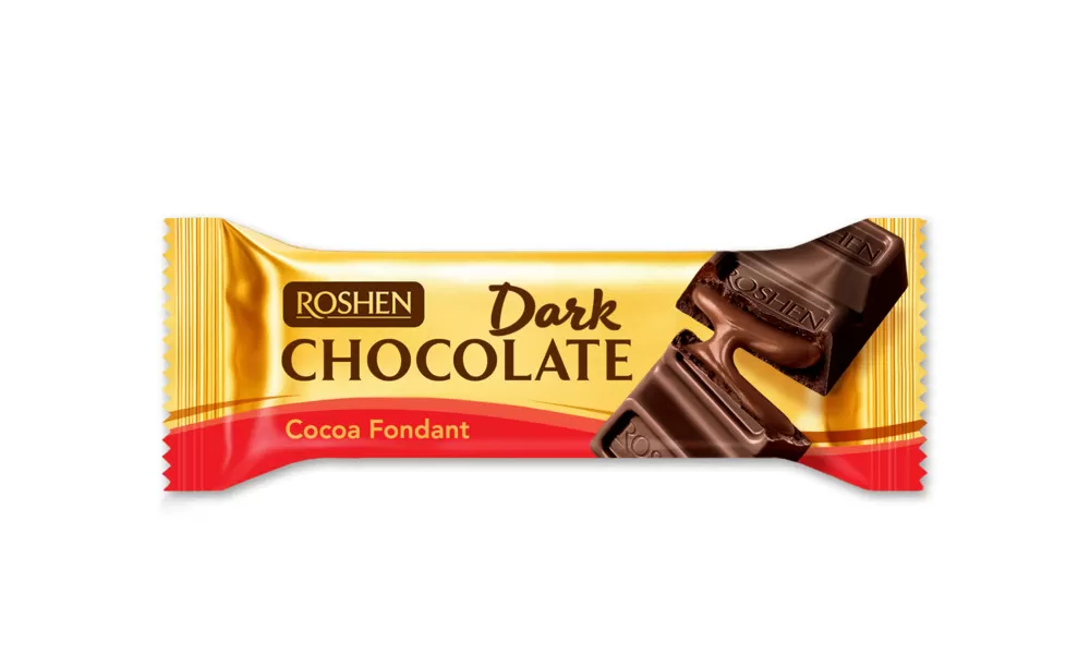 ROSHEN Dark chocolate fondant chocolate bar 33g