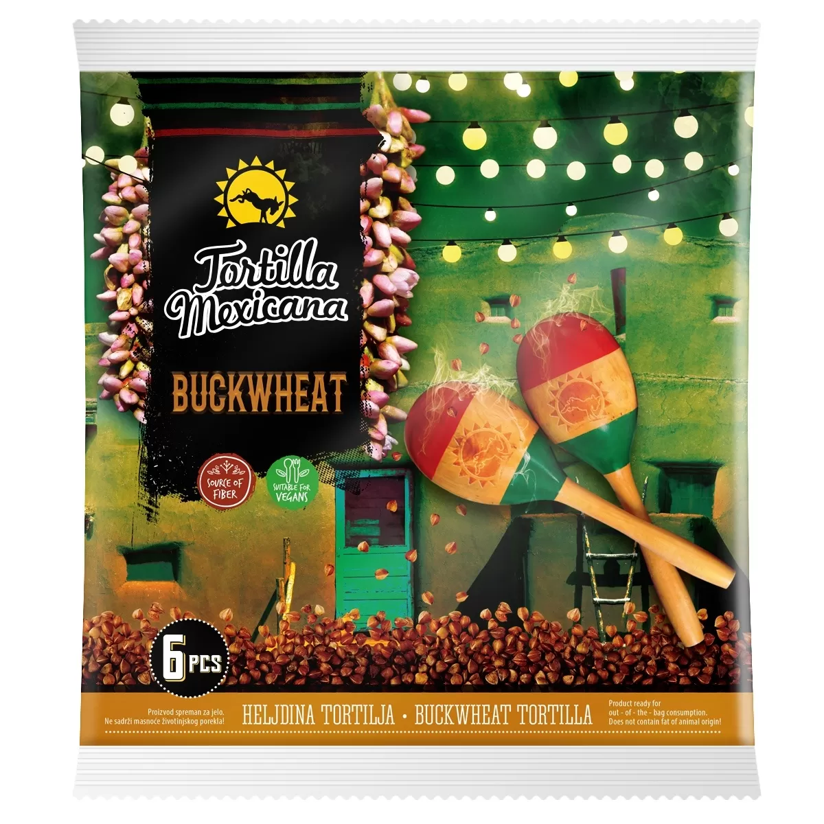 TORTILLA MEXICANA buckwheat 390g