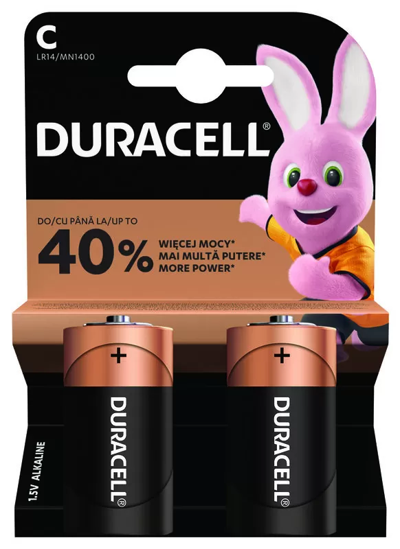 DURACELL Baterii C MN1400 K2 2 K