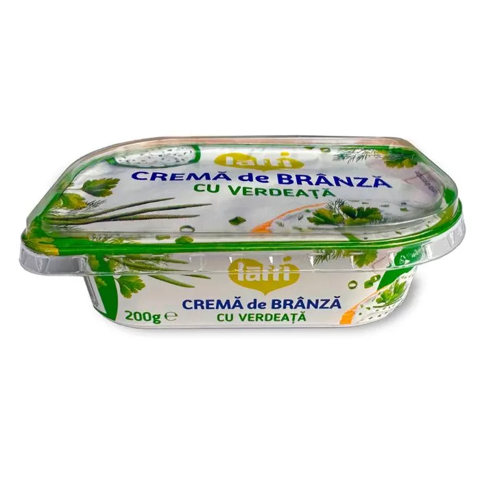 LATTI Cremă de brânză ”Cu verdeață” 200g   70%