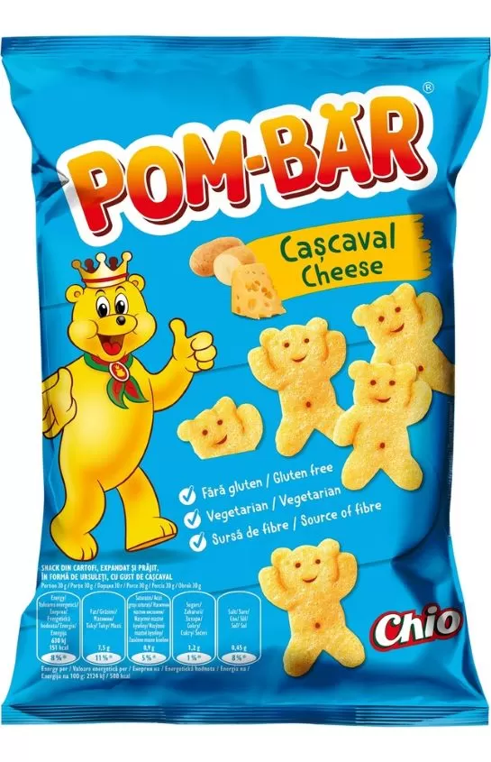 CHIO Pom Bar Potato snacks with cheese flavor 50g