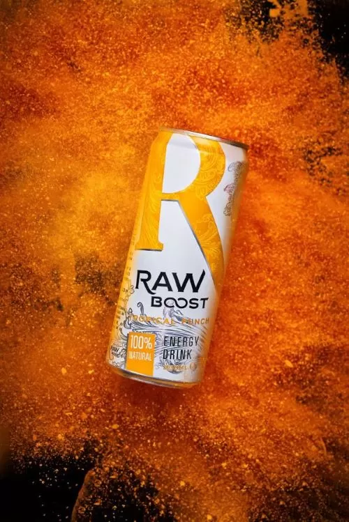 RAW BOOST Energizant Tropical punch 0.33l