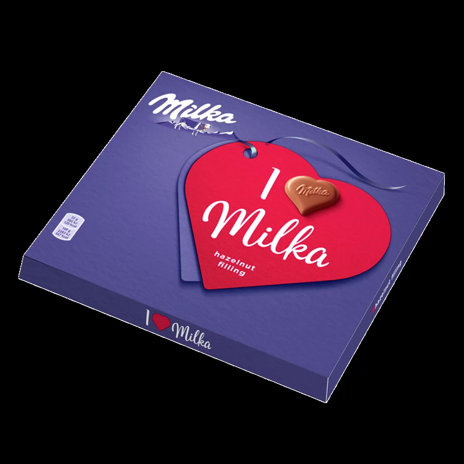 MILKA I Love You Шоколад с лесным орехом 110 г