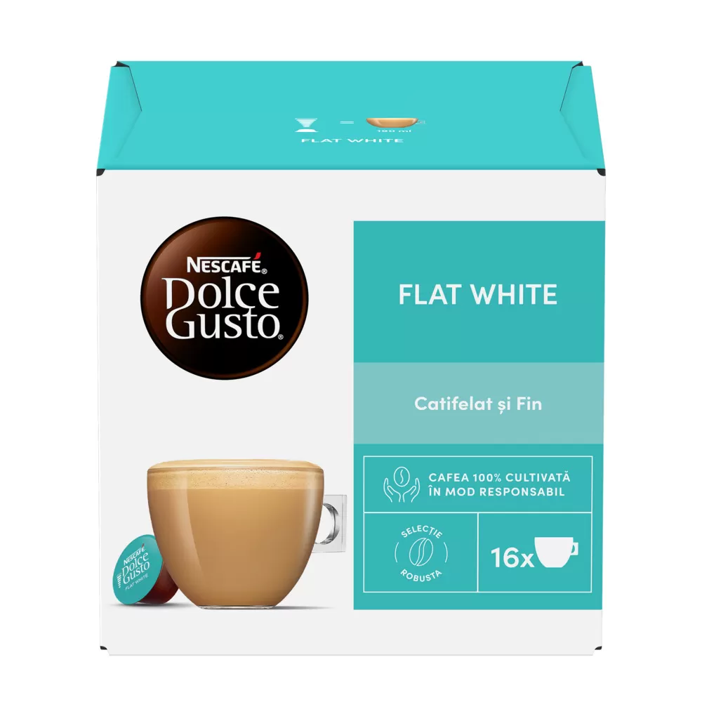 NESCAFE DOLCE GUSTO Cafea Flat White  16cap