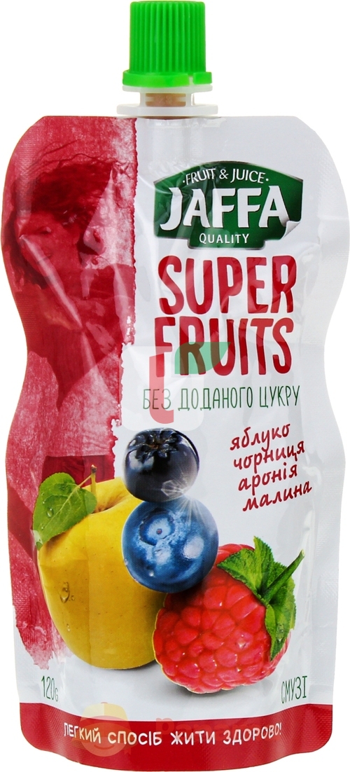 JAFFA Smoothie Super fruits Apple/Blueberry/Chokeberry/Raspberry 120ml