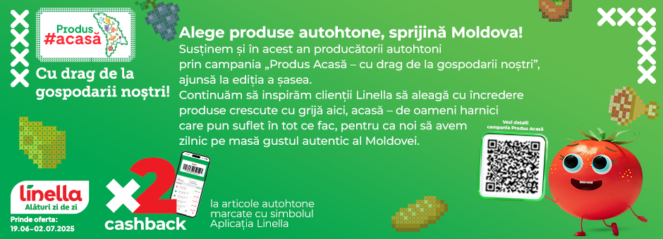 Produs Acasă - Cashback dublu