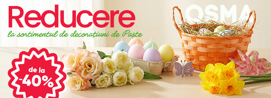 Reducere decorațiuni Paște