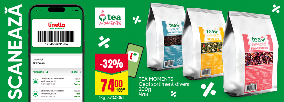 tea moments reducere
