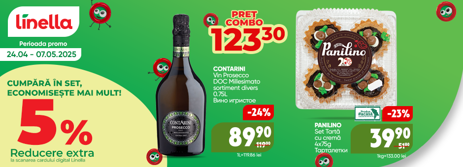 -5% reducere extra