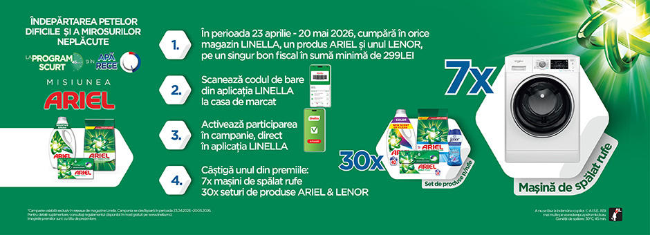 Campanie ARIEL 23.04 - 20.05