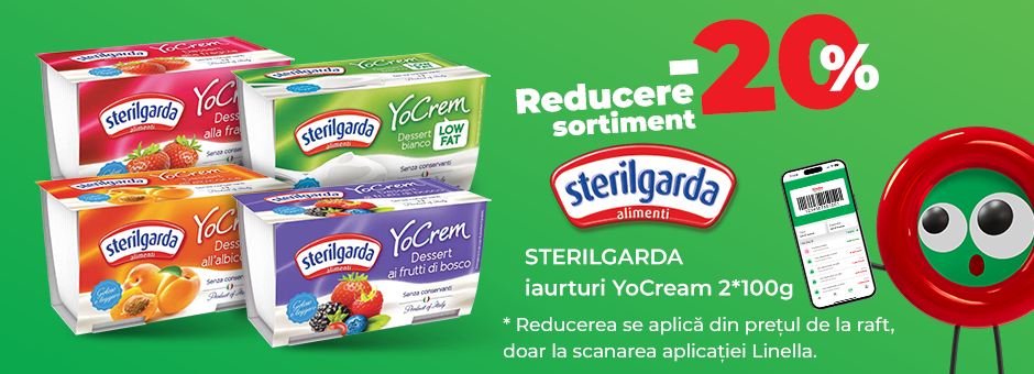-20% REDUCERE la iaurturi YoyoCream